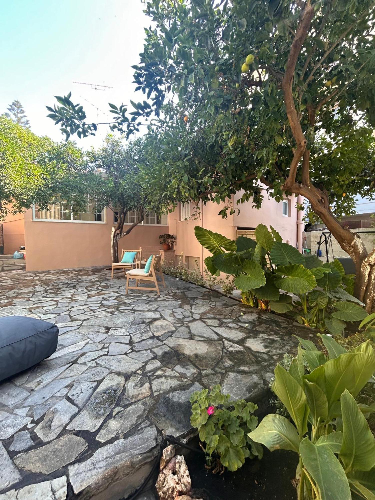 Joyful Secret Garden House Villa Chania  Bagian luar foto